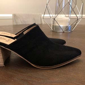 Beast Stephanie black mule - worn once!